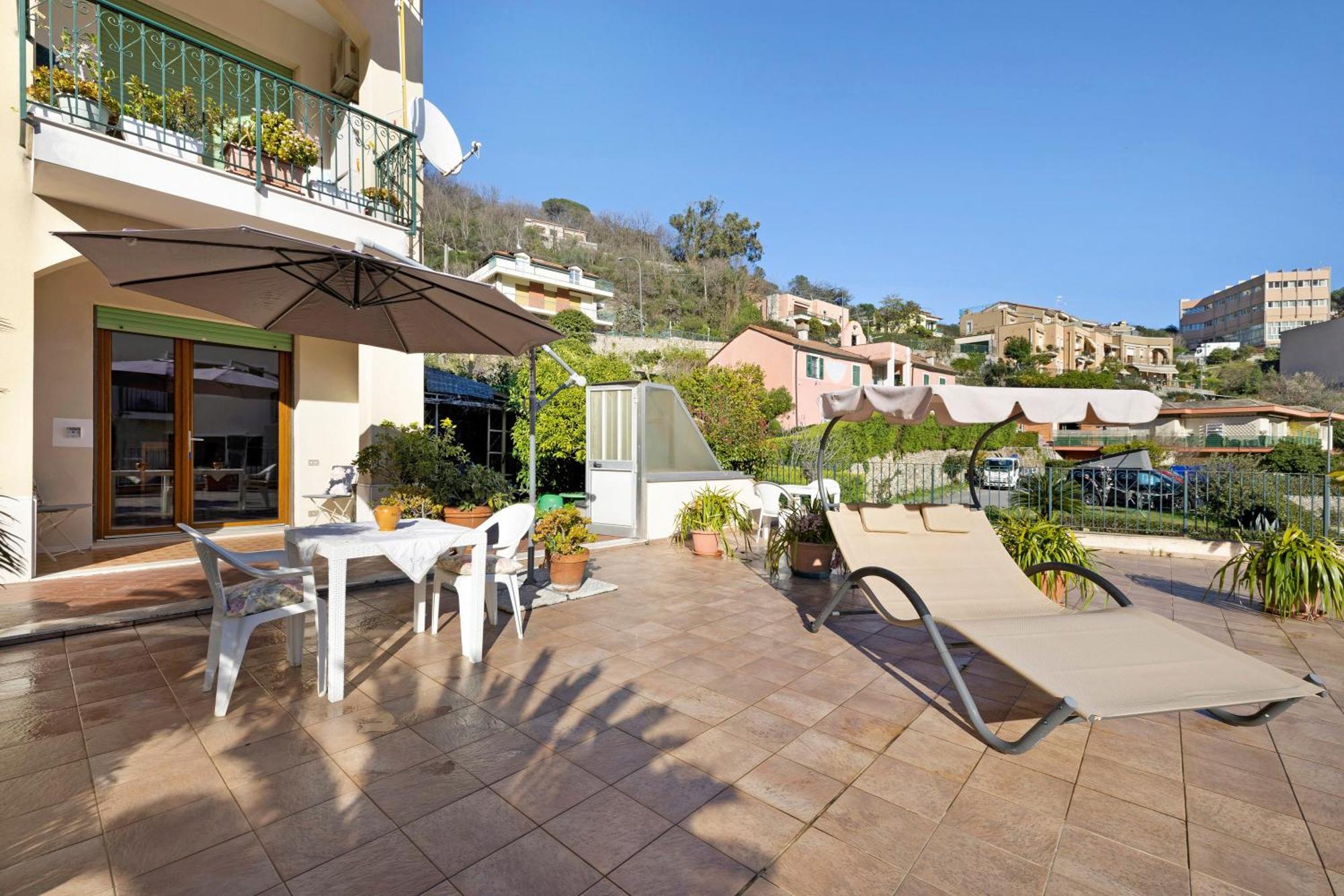 Apartmán La Terrazza Di Elico Finale Ligure Exteriér fotografie